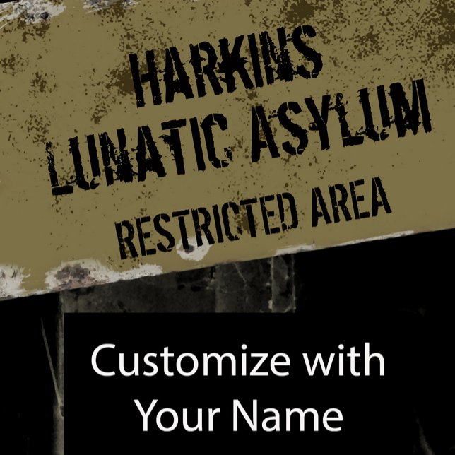 Halloween | Tapeçaria | Asilo de Loucos (Criador carregado)