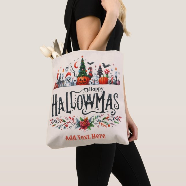 Hallowmas Bolsas de Natal Halloween Mashup (Close Up)