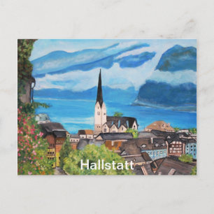 Hallstatt, cartão postal austríaco