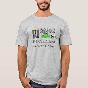 Ham Radio Paycheck Barr Novo Camiseta De Camiseta
