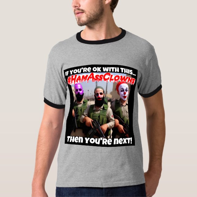 #HamAssClowns T-Shirt (Frente)