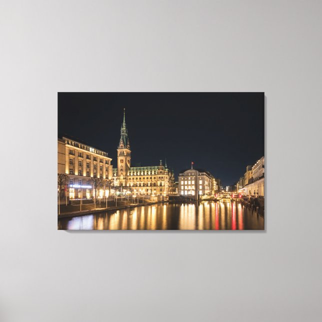 Hamburg Germany Canvas Print (Frente)
