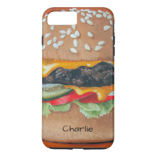 Hamburger Ilustração capas de telefone de nome per