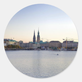 Hamburgo autocolante bordador porto