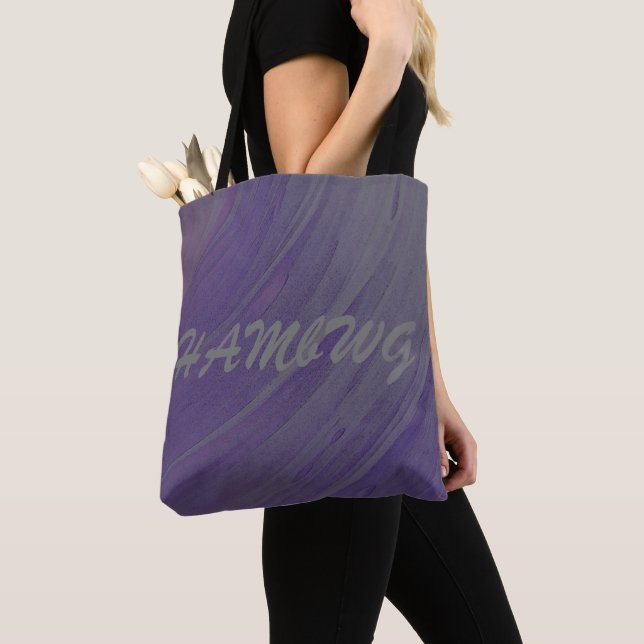 HAMbWG - Bolsa de mão - HAMbWG Logo Amethyst Swirl (Close Up)