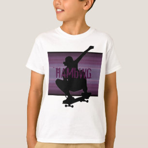 HAMbWG - camisa de T - skater Amethyst