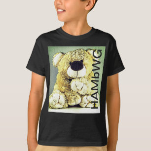 HAMbWG - Camisa Suave para Crianças - Urso de Tedd