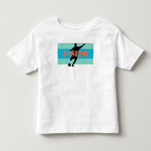 HAMbWG - Camisa T de Toddler - Bandas de Aqua
