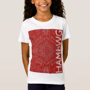 HAMbWG - Camisa T para crianças - Design de cratch