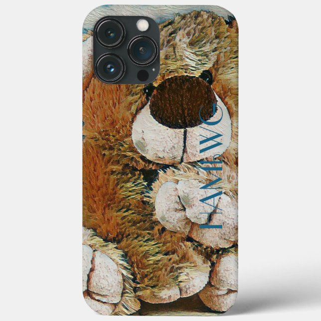HAMbWG - Capa de telefone de células - Urso de pel (Verso)