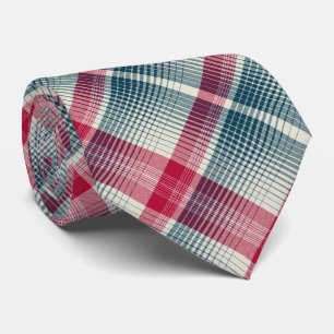 HAMbWG - Gravata - Osso com Teal e Cherry Diag.Xad