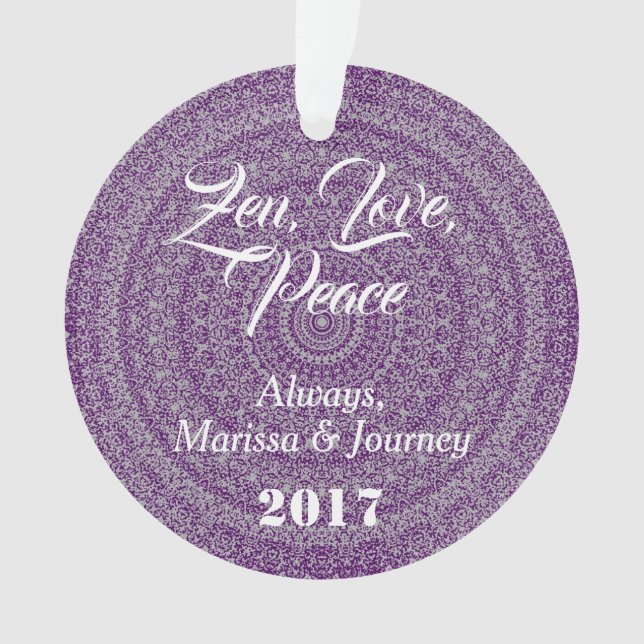 HAMbWG - Ornamento do Tema Mandala de Foto (Frente)