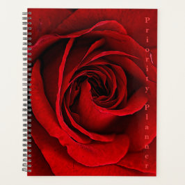 HAMbWG - Planejador Diário - Rosa Vermelho
