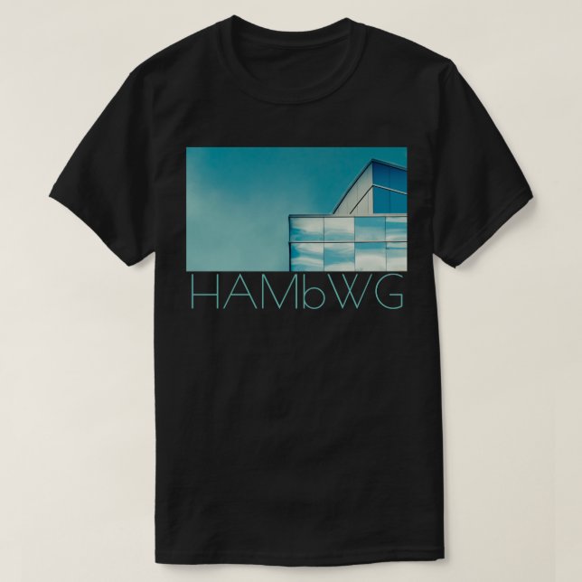 HAMbWG - T-Shirt - Arch Aqua 1920 010417 1149A2 (Frente do Design)