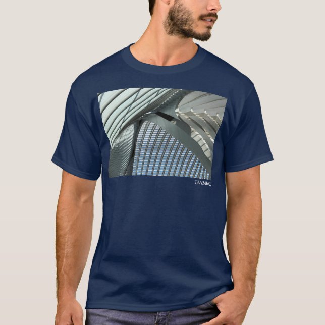 HAMbWG - T-Shirt - Arcos Brancos de Arquitetura (Frente)