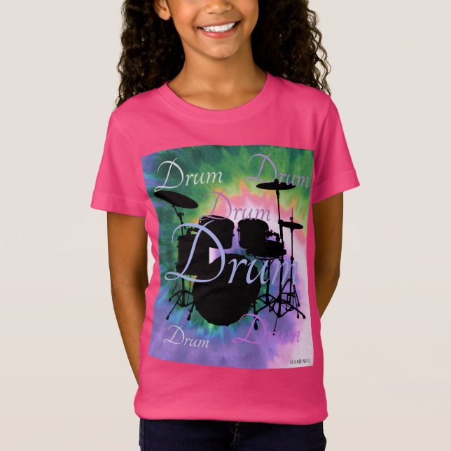 HAMBWG - T-shirt - Drums (Frente)