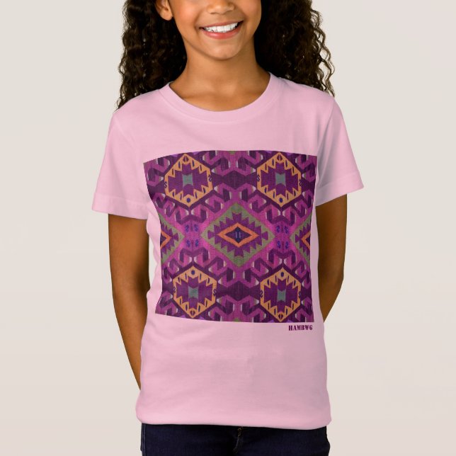 HAMbWG - T-Shirt - Hipster violeta (Frente)