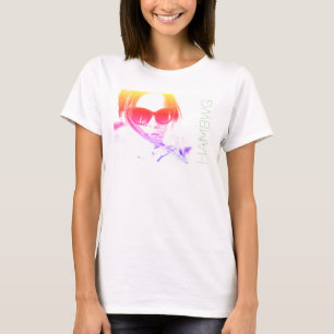 HAMbWG - t-shirt - logotipo 4 de w da cara de