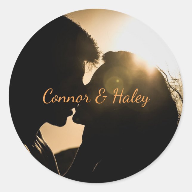 HAMbyWG - Adesivos - Casal de beijos (Frente)