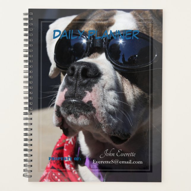 HAMbyWG - Agenda Diário - Cão Celebridade (Frente)