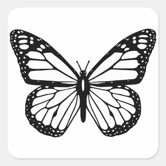 HAMbyWG - Autocolantes - Borboleta (Frente)