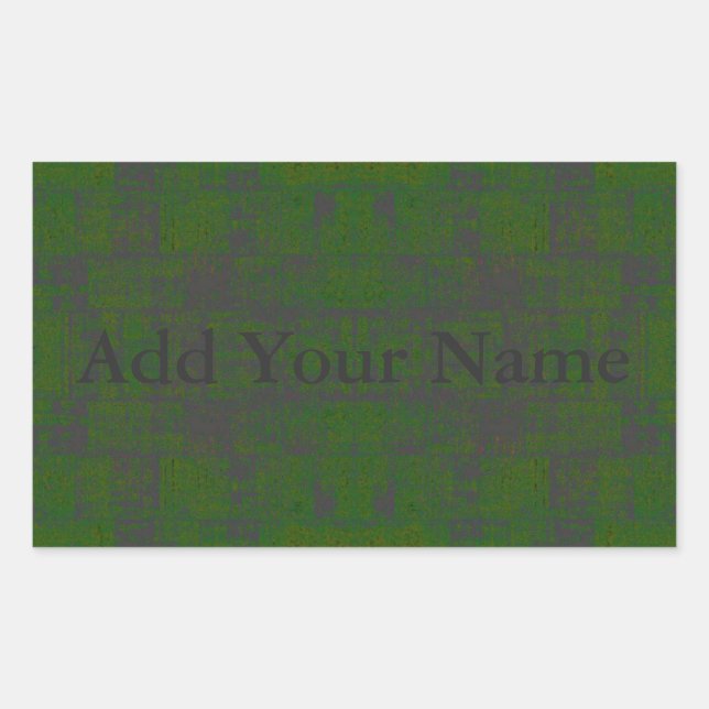 HAMbyWG - Autocolantes - Verde Distante (Frente)