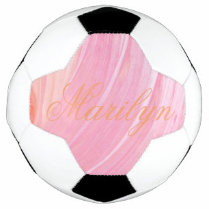 HAMbyWG - bola de futebol - redemoinho cor-de-rosa