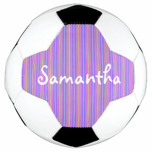 HAMbyWG - Bola Personalizada de Futebol - Stripes