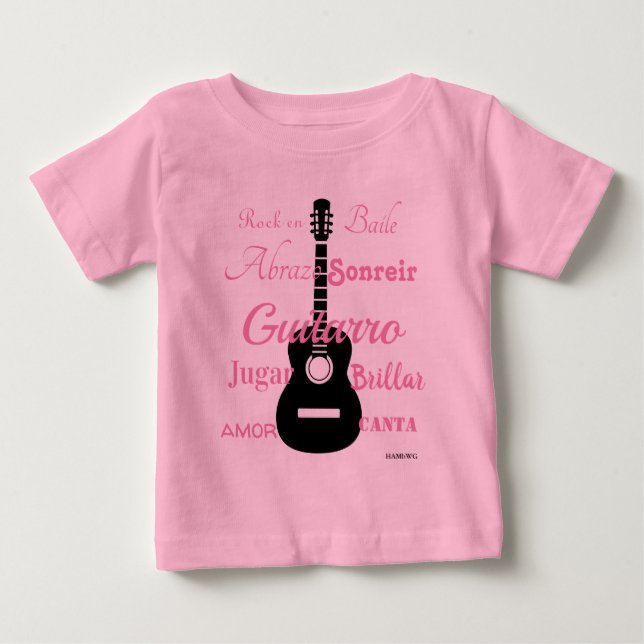 HAMbyWG - Camisa T - Multicor - Guitarro (Frente)