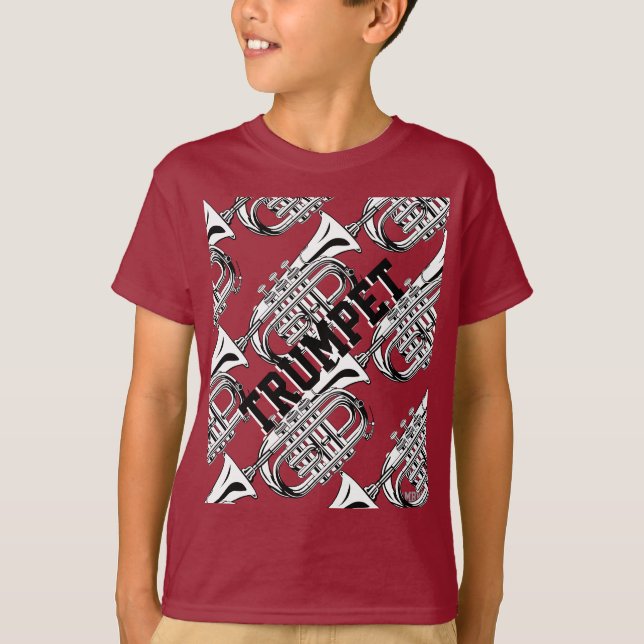 HAMbyWG - Camisa T - Trompete (Frente)