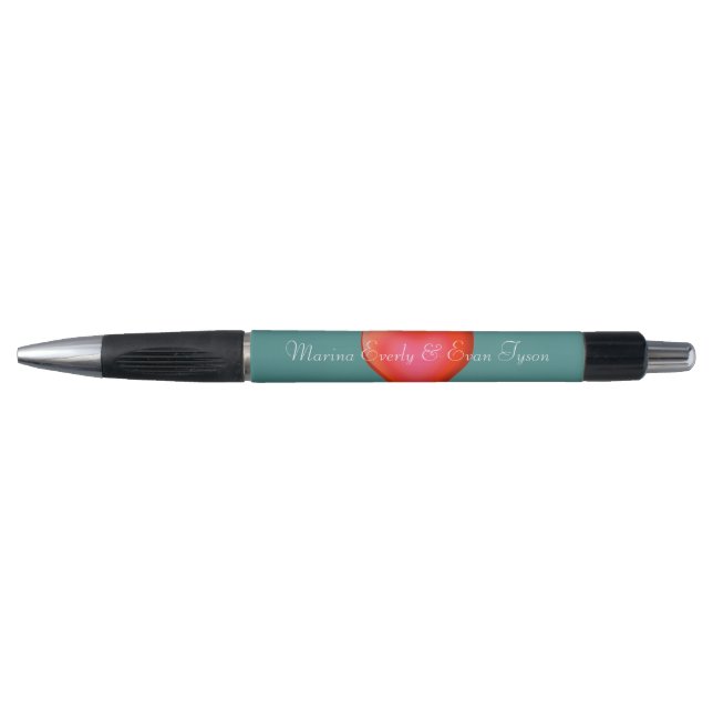 HAMbyWG - Caneta Personalizada - Coração Vermelho (Frente)