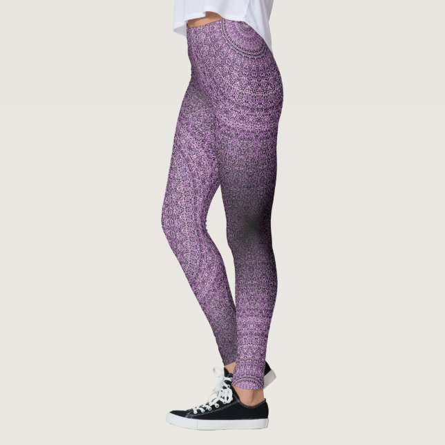 HAMbyWG - Leggings - Ametist Mandala (Esquerda)