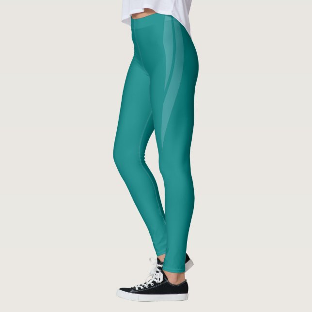 HAMbyWG - Leggings de compressão - Aqua 2 (Esquerda)