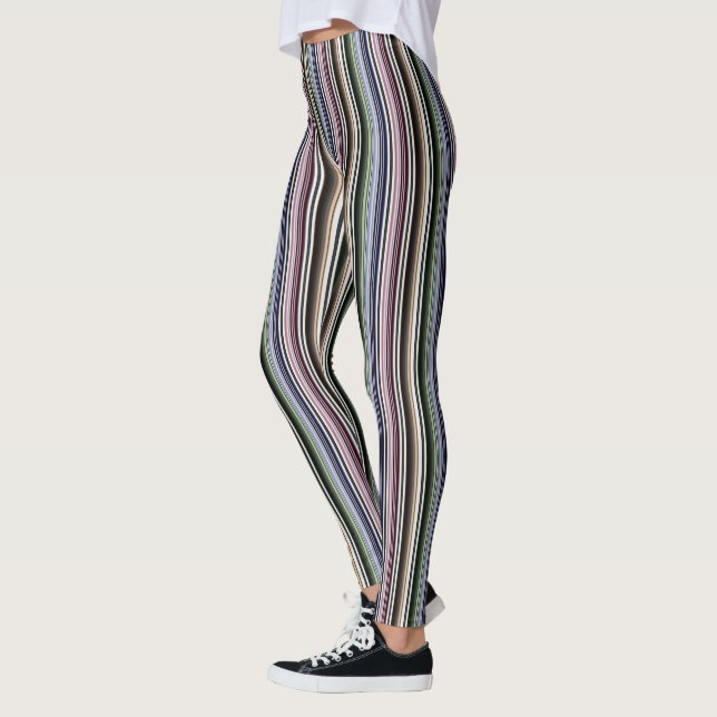 HAMbyWG - Leggings - Faixa de gradiente de 5 matiz (Esquerda)