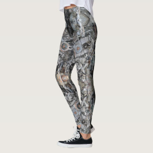 HAMbyWG - Leggings - Padrão de Peças de Motor