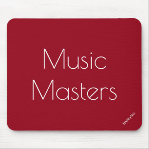 HAMbyWG - Mouse Pad - Mestrados de música