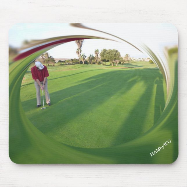HAMbyWG - Mousepad - Golfista (Frente)