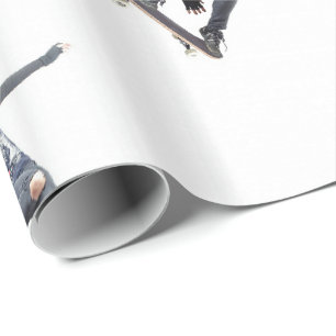 HAMbyWG - papel de embrulho - skater da menina
