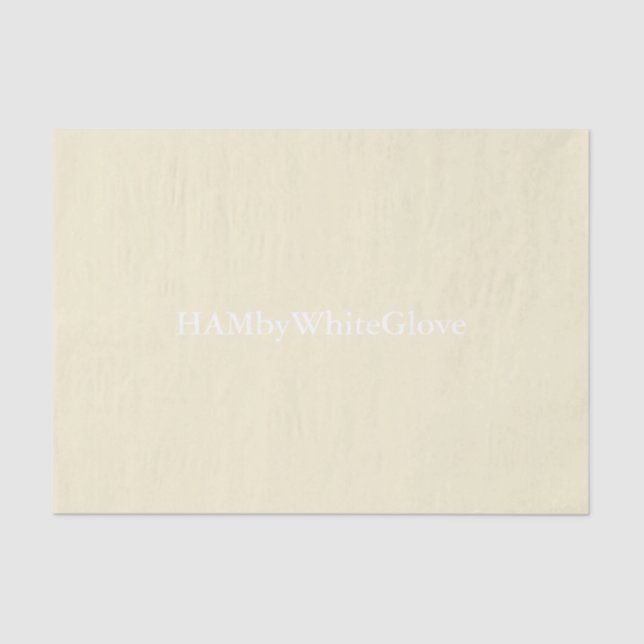 HAMbyWG - Papel tecidular - Creme doce (Frente )