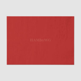 HAMbyWG - Papel tecidular - Redddd