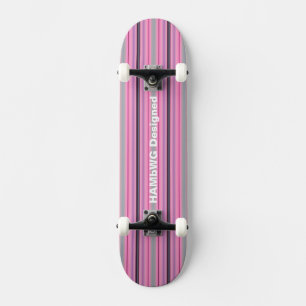 HAMbyWG projetado - skate - Algodão doce rosa