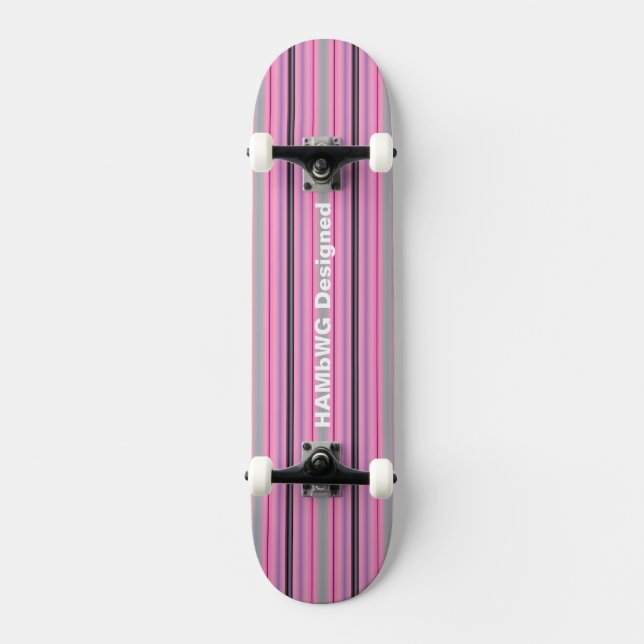 HAMbyWG projetado - skate - Algodão doce rosa (Frente)