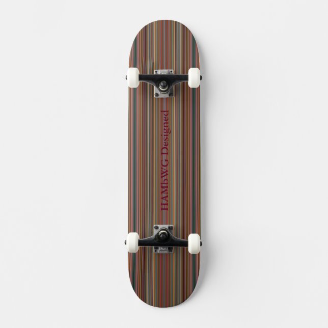 HAMbyWG projetado - skate - faixas finas (Frente)