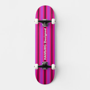 HAMbyWG projetado - skate - rosa quente
