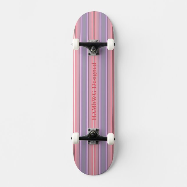 HAMbyWG projetado - skate - violeta rosa pálido (Frente)