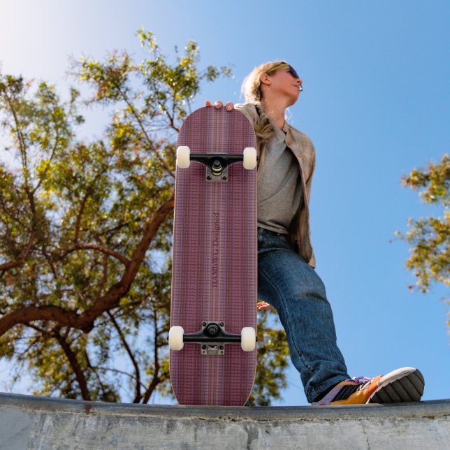 HAMbyWG - Skateboard - Magenta Fine Gypsy (Ao ar livre 1)