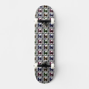 HAMbyWG - Skateboard - Urso de Teddy - Imagem Nega