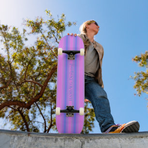 HAMbyWG - Skateboard - Verdadeiro Cor-de-Rosa e Az