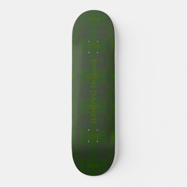 HAMbyWG - Skateboard - Verde vibrante em dificulda (Frente)