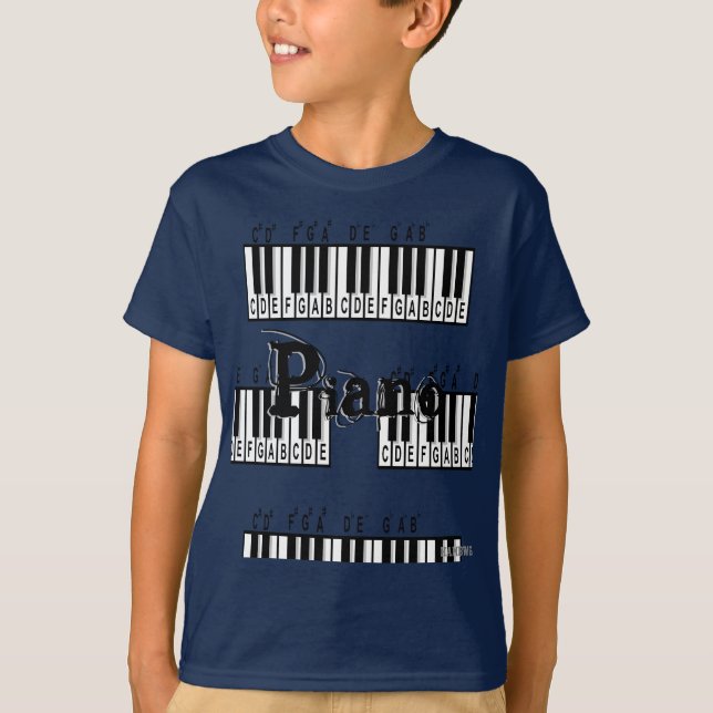 HAMbyWG - T-shirt - Piano (Frente)
